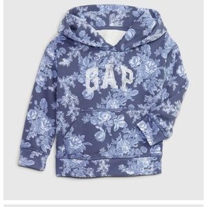 GAP x Loveshackfancy Blue Floral Hoodie 2T